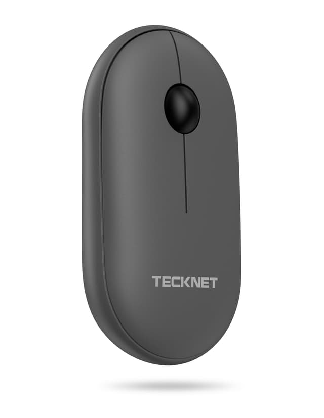 TECKNET Bluetooth Maus, Kabellose Maus mit Dualgeräte-Konnektivität 🖱️