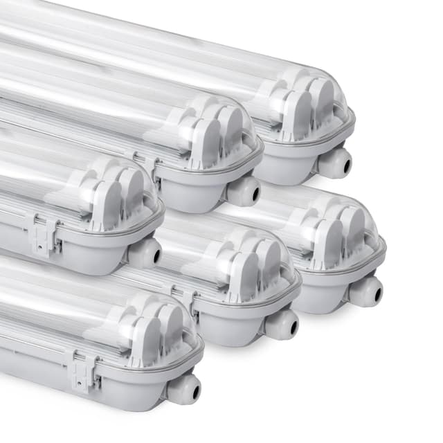 🔥 Super Angebot! 6x 120cm LED Feuchtraumleuchte