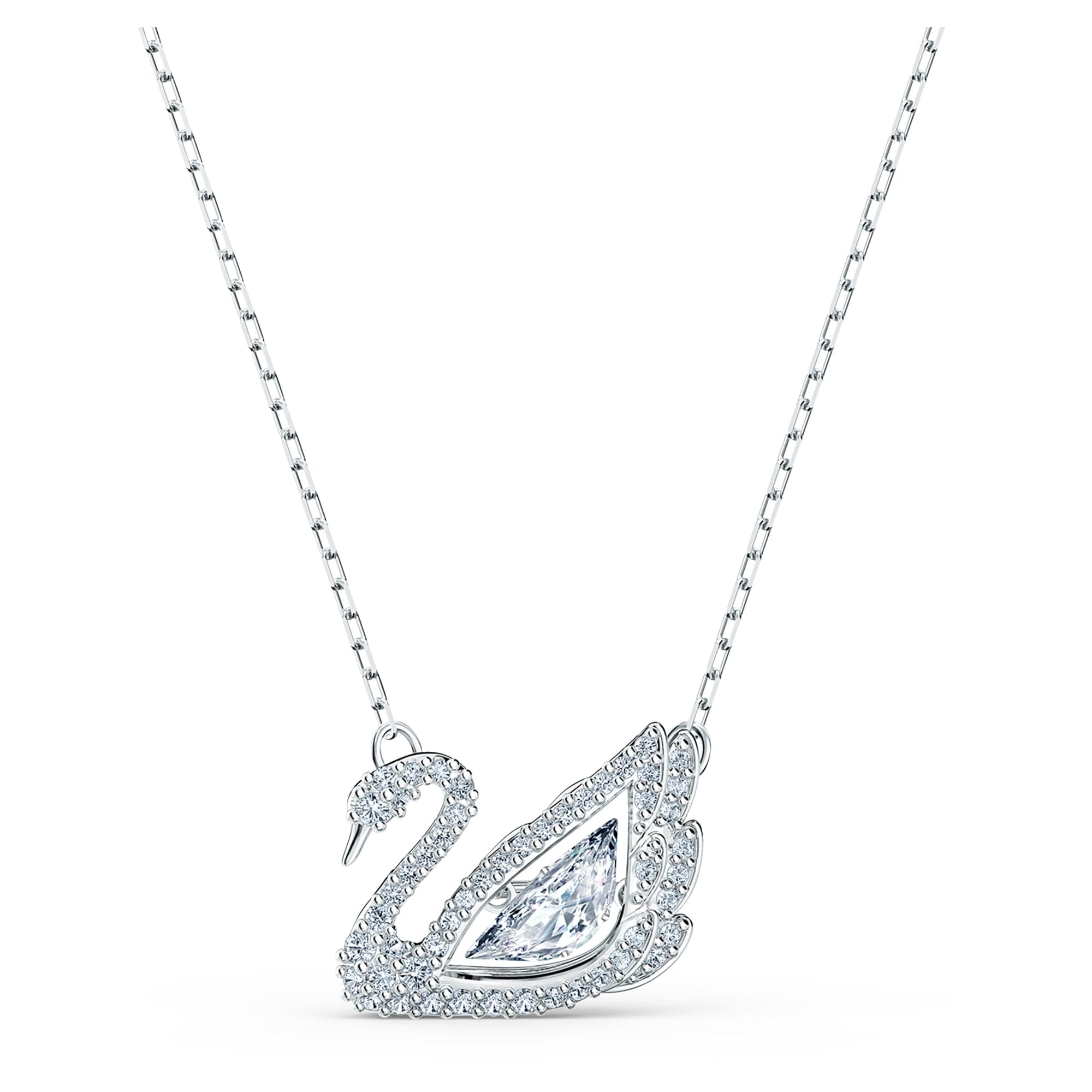 Swarovski Dancing Swan Halskette - Elegante Anmut in Blau 💎🦢