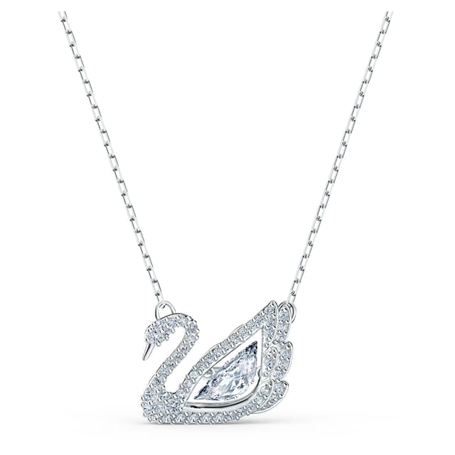 Swarovski Dancing Swan Halskette - Elegante Anmut in Blau 💎🦢