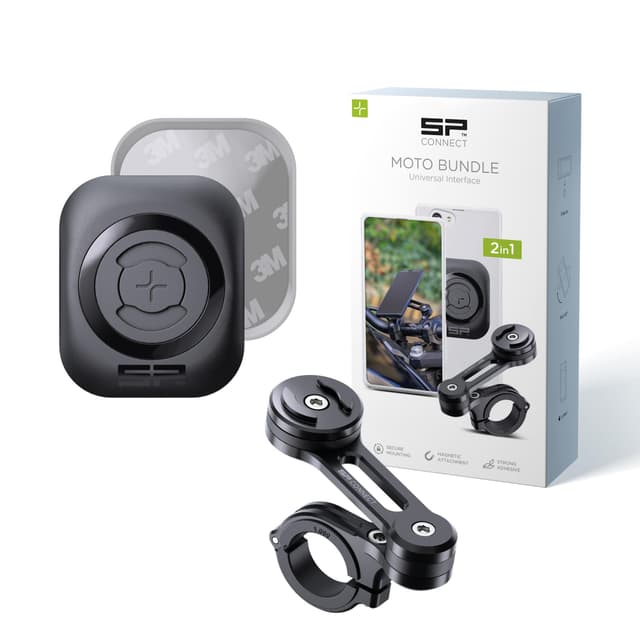 SP CONNECT Handyhalterung Motorrad | Universeller Handyhalter für Motorrad Bike Moped Roller 🚲