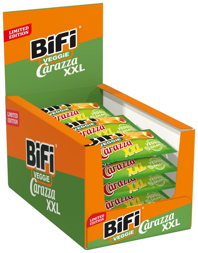 Angebot: BiFi Veggie Carazza XXL - 16er Pack (16 x 70g) 🍕🧀🌿