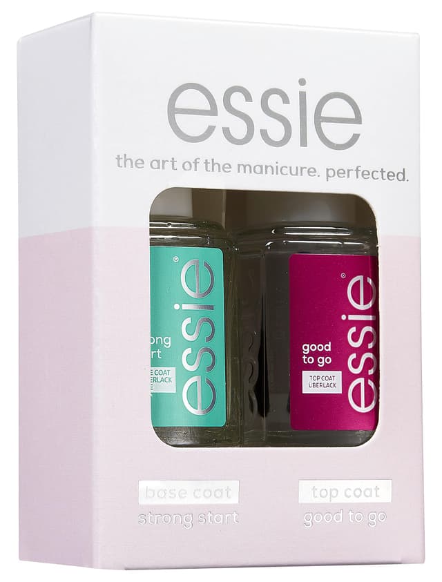 🌟 Essie Routine Set: Unterlack strong start, Überlack good to go 🌟