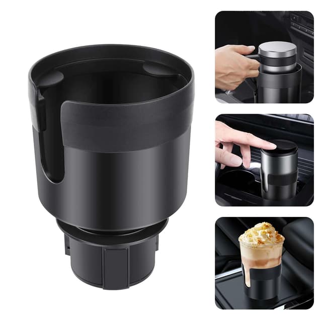🚗🥤 Universeller Auto Getränkehalter mit Anti-Vibrations Design