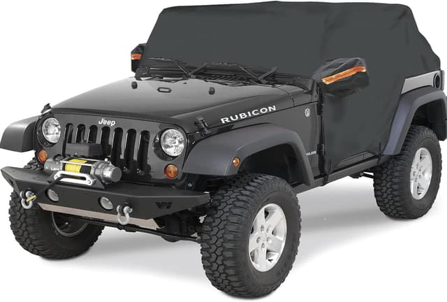 Big Ant Halbgarage Auto Abdeckplane für Jeep Wrangler CJ/YJ/TJ/JK 4 Tür 🚗