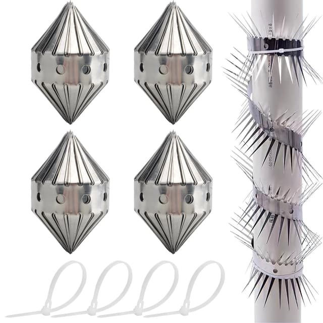 🦝🏠 APOMOONS 4Pcs Marderschreck - Marderabwehr für Haus & Auto 🚗🐾