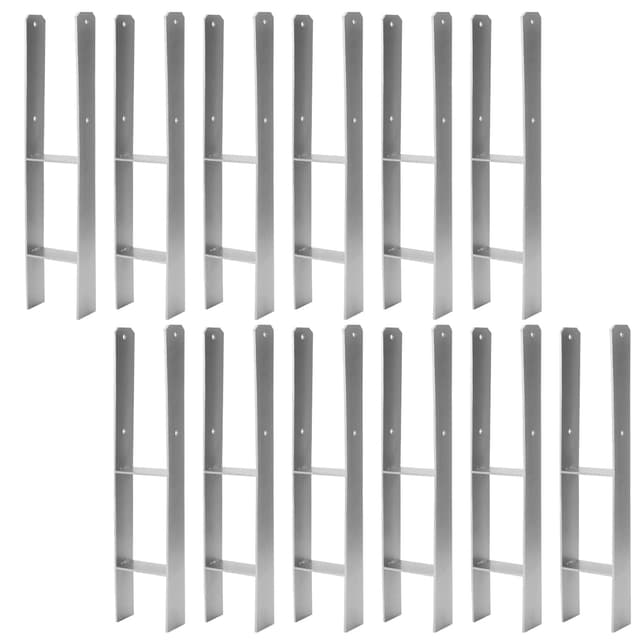 Angebot: Gimisgu H-Pfostenanker 12 Stück H-anker Pfostenträger ⚒️
