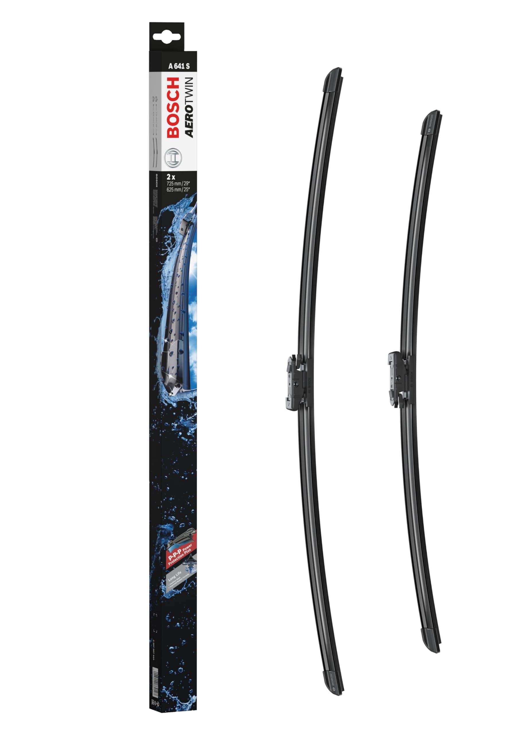 🚗🌧️ Bosch Scheibenwischer Aerotwin A641S, Länge: 725mm/625mm – Set für Frontscheibe - Angebotspreis!