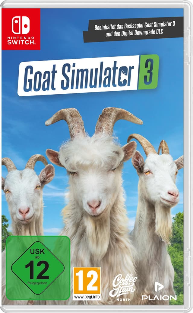 🐐 Goat Simulator 3 (Switch) - Großer Spaß für Ziegenfans! 🎮