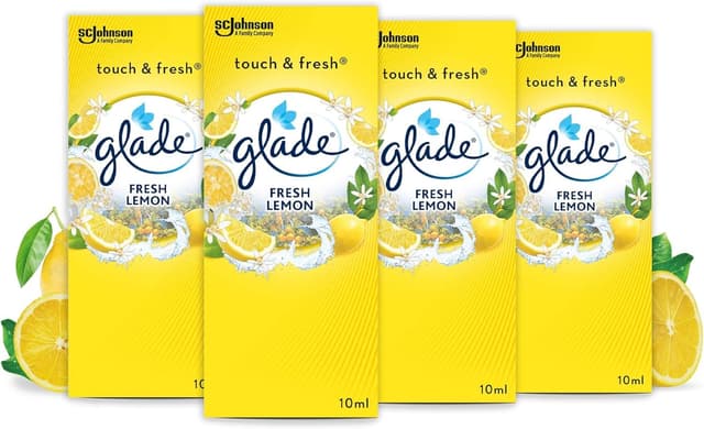 Angebot: Glade Touch & Fresh (Brise One Touch) Nachfüller, 4er Pack (4x10 ml) 🍋🌬️