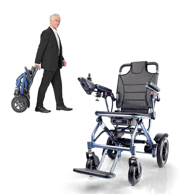 🌟 D04 Elektrischer Rollstuhl faltbar leicht 🌟