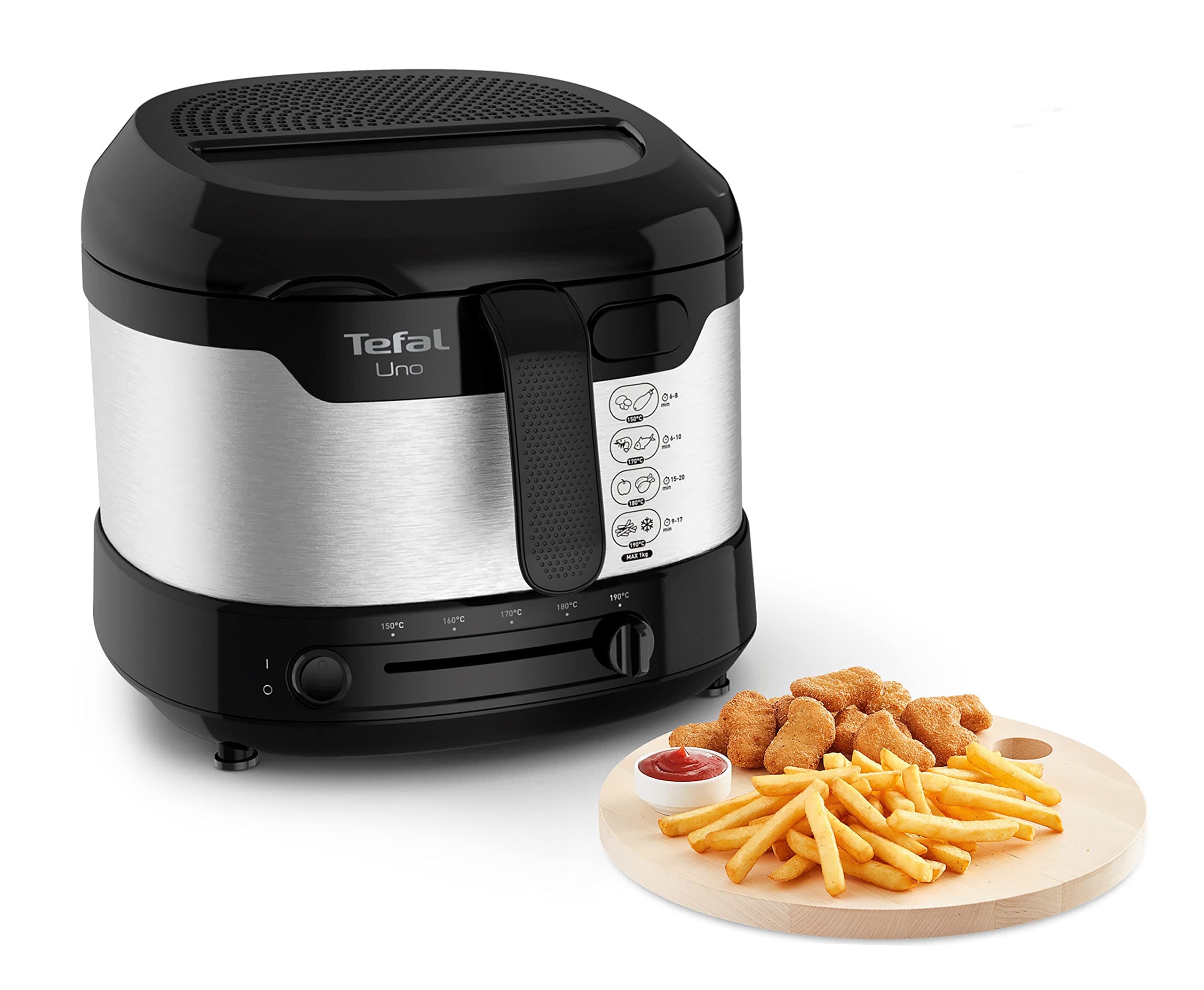 🍟 Tefal Uno M Fritteuse, 1470 Watt, Kapazität: 1 kg 🌟