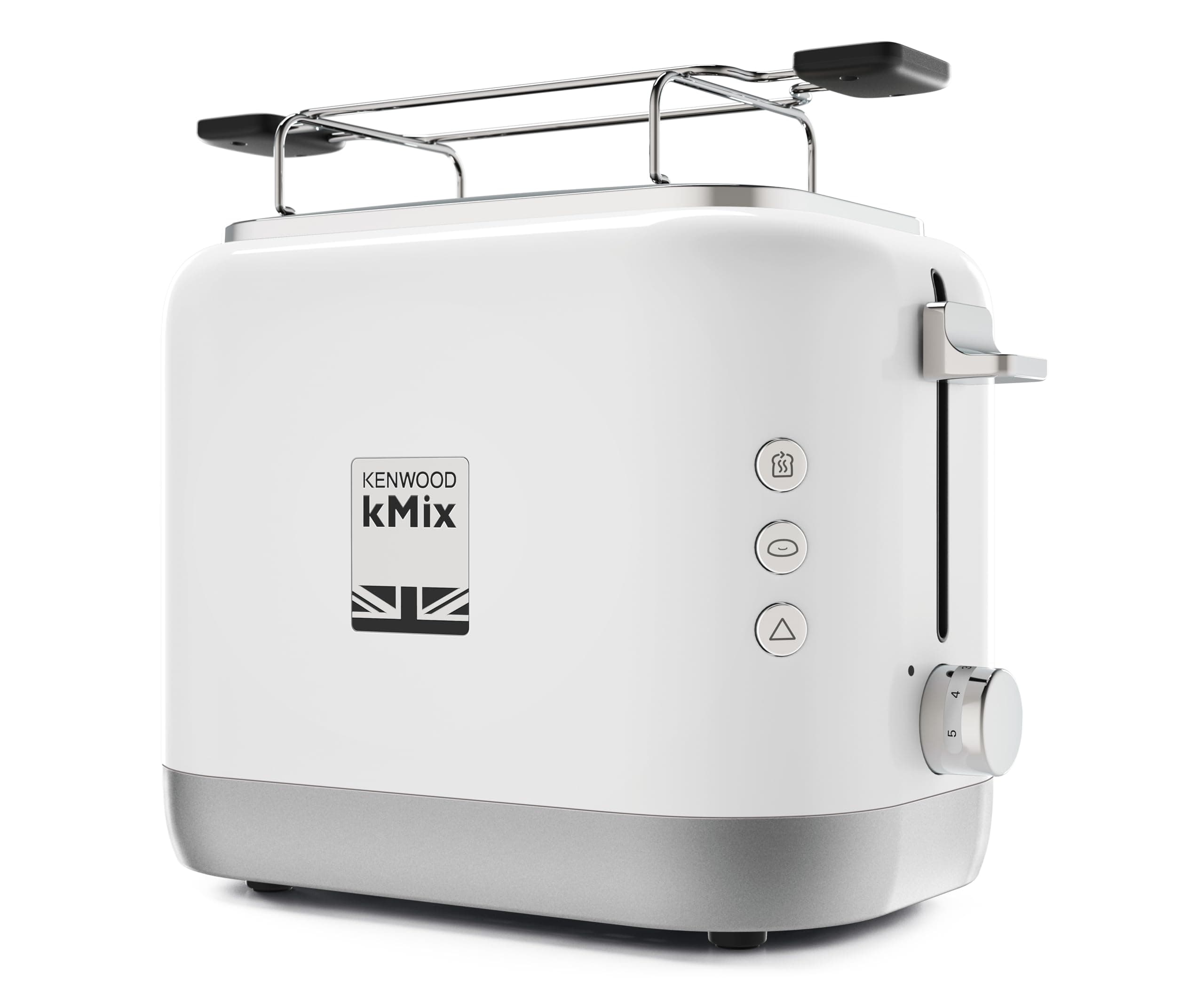 🔥 Super Angebot! KENWOOD TCX751WH kMix Toaster - 2 Steckplätze - 900 W - Weiß