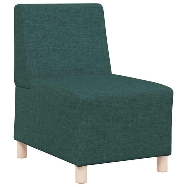 vidaXL Sofa-Stuhl ohne Armlehnen Dunkelgrün 55 cm Stoff 🛋️