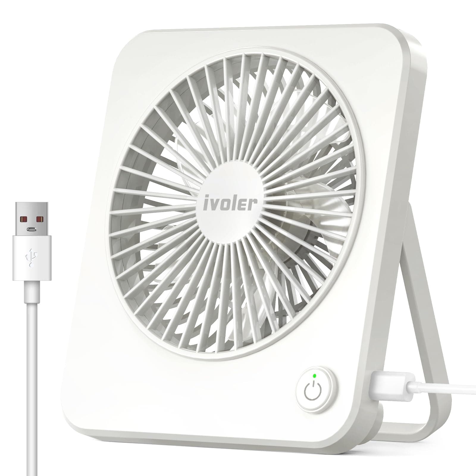 🌀🌬️ iVoler USB Ventilator Mini - Super Leise und Kraftvoll