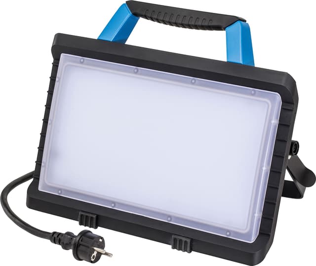 🔦 as - Schwabe OPTILINE LED Baustrahler 45 W 3800 Lumen - 2 Schutzkontaktsteckdosen