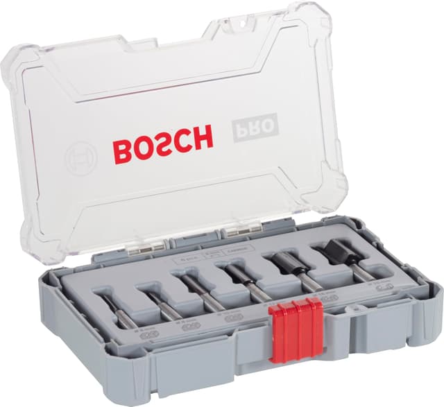 🔧🪚 Bosch Professional 6tlg. Nutfräser Set 🪚🔧