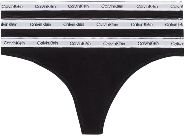 Calvin Klein Damen 3er Pack Strings Thong Unterwäsche 🩲🌟