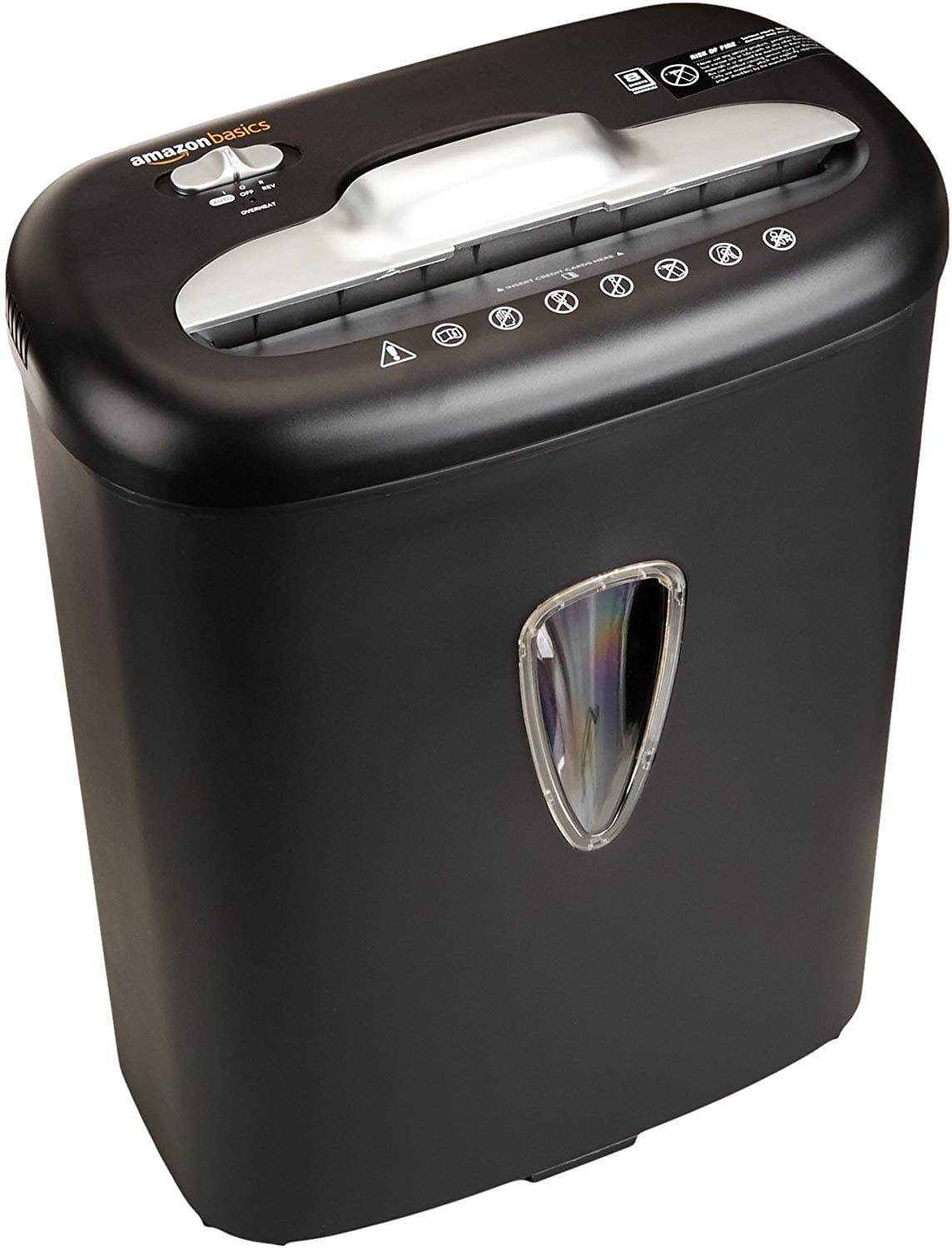 🔥 Deal: Amazon Basics Hochsicherheits-Kreuzschnitt-Aktenvernichter für 7-8 Blätter Querschnitt