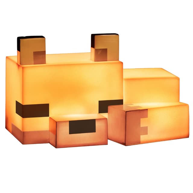 🦊 Minecraft Fuchs Nachtlicht - Offiziell lizenziert, Süße Lampe!
