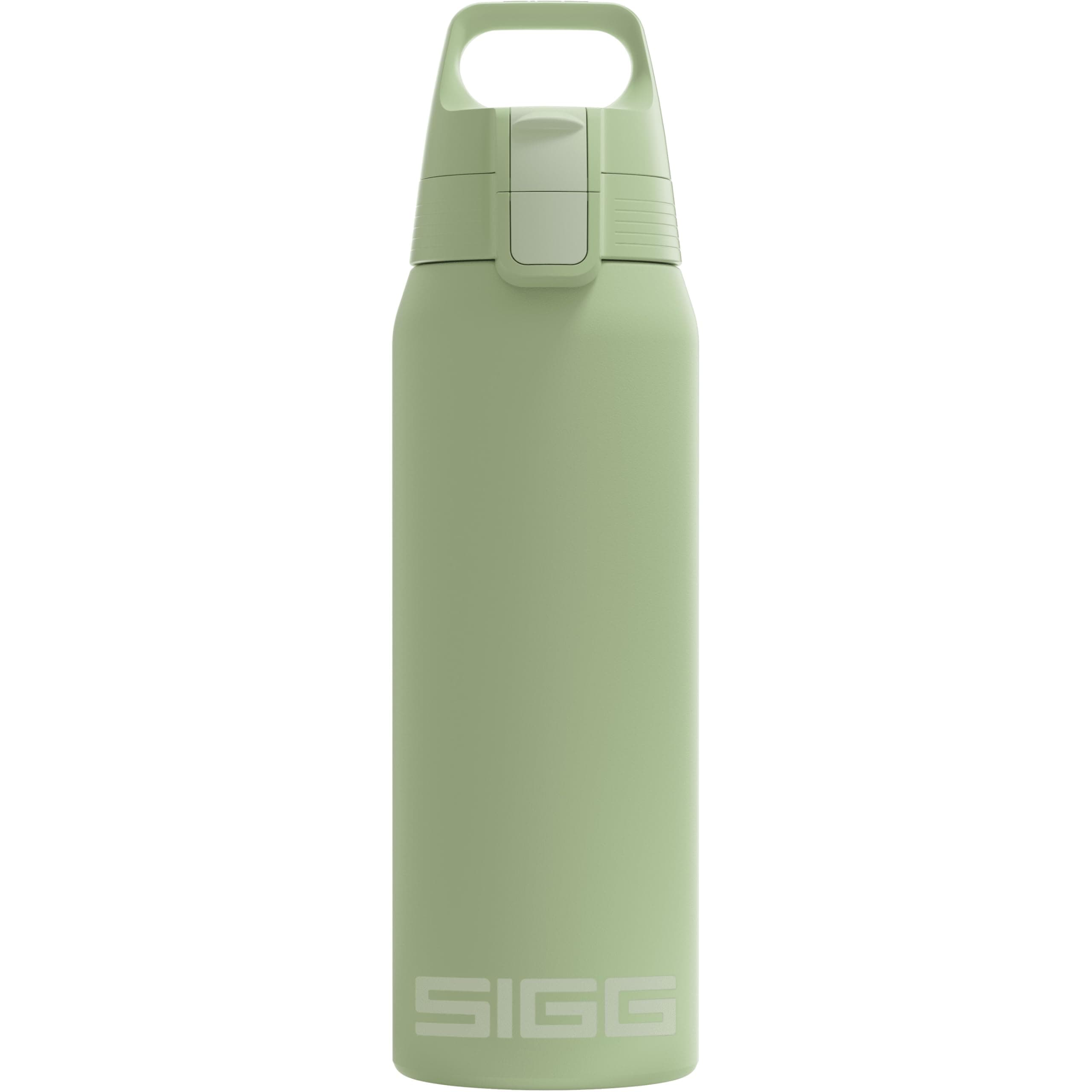 🌿🌡️ SIGG Isolierte Trinkflasche Thermosflasche Shield Therm One Eco Green 0,75L - 90% recycelter Edelstahl