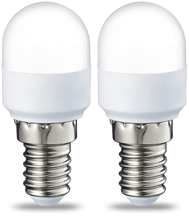 Amazon Basics LED-Leuchtmittel, E 14, T25, Kühlschrank-Leuchtmittel, 1.7W
