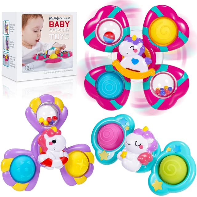 🦄 Hapikids Saugnapf Spielzeug Baby | Einhorn Ostergeschenke Kinder Beschäftigung