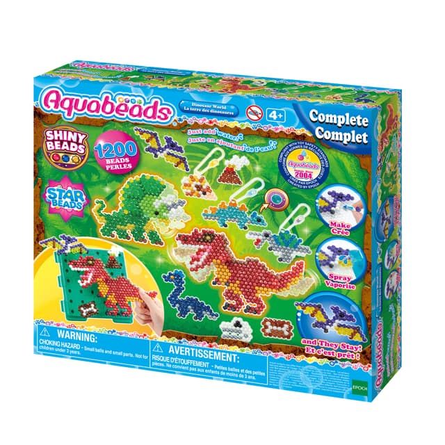 🦕🎨 Aquabeads 31994 Dinosaurier Bastelset 🎉🌈