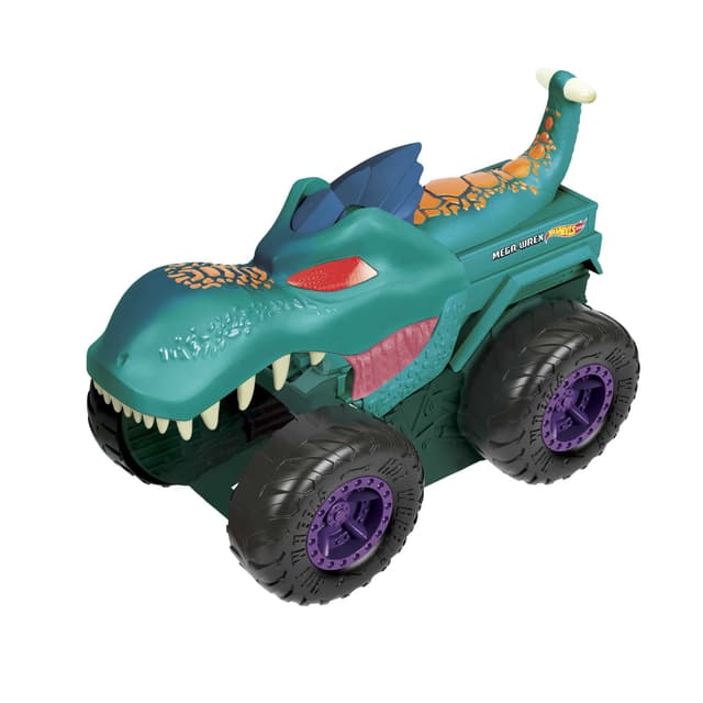 🚚 Hot Wheels Monstertruck Mega Wrex - Autos verschlingendes Spielzeug!