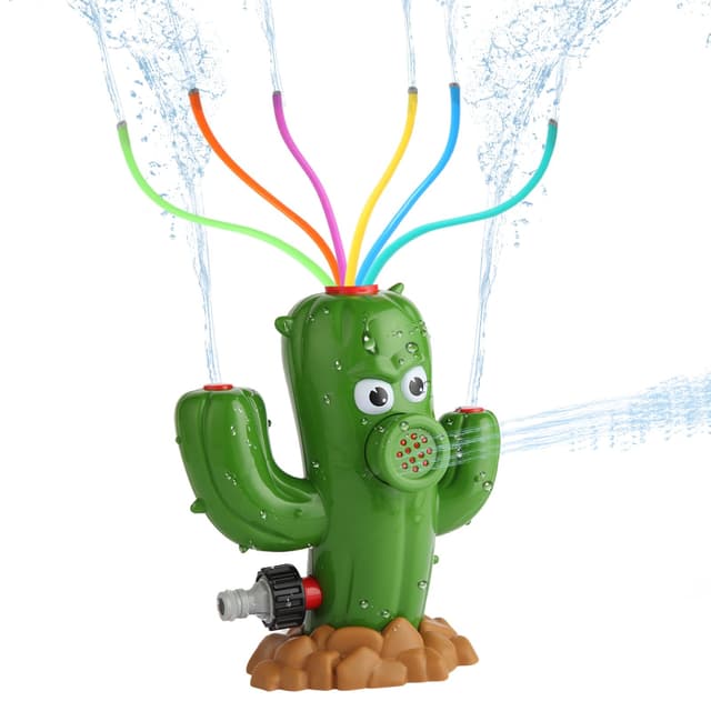 🌵 Delycazy Wasserspielzeug für Kinder - Kaktus Wassersprinkler 🌊