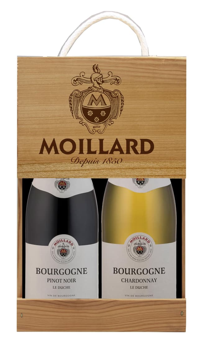 🍷 Moillard - Geschenkset Chardonnay und Pinot Noir 🎁
