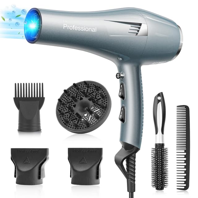 Profi Ionen Fön Haartrockner Hair Dryer mit Plasma-Ionensystem 🔥