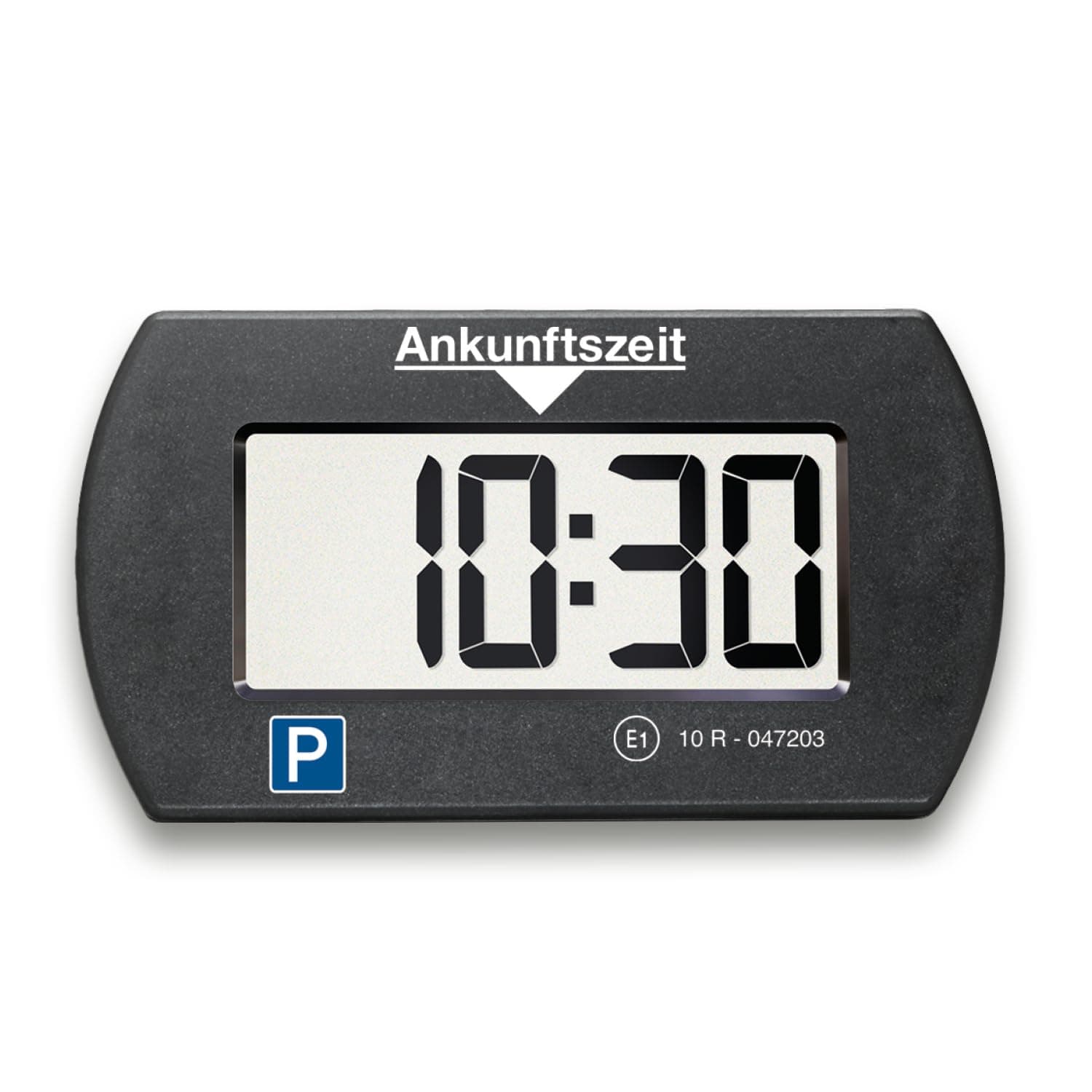 Needit elektronische Parkscheibe Park Mini I automatische Parkscheibe elektrisch mit Zulassung vom Kraftfahrt-Bundesamt I Digitale Parkuhr mit 2 Displays I maximale Funktion in minimalem Format Schwarz 1-Pack 🅿️🚗