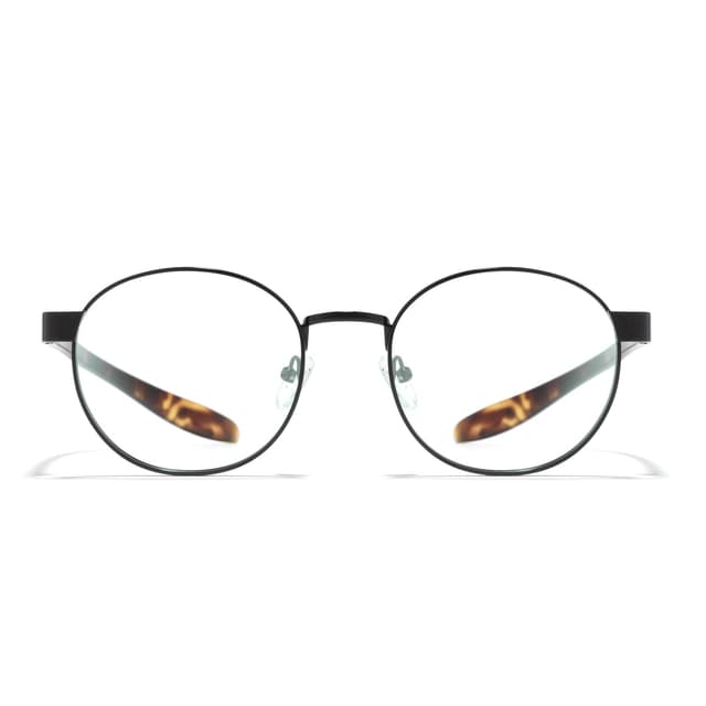 HYPREADER TAURUS BIO-Blaulichtfilterbrille/Lesebrille +1.00 Schwarz-havanna 🕶