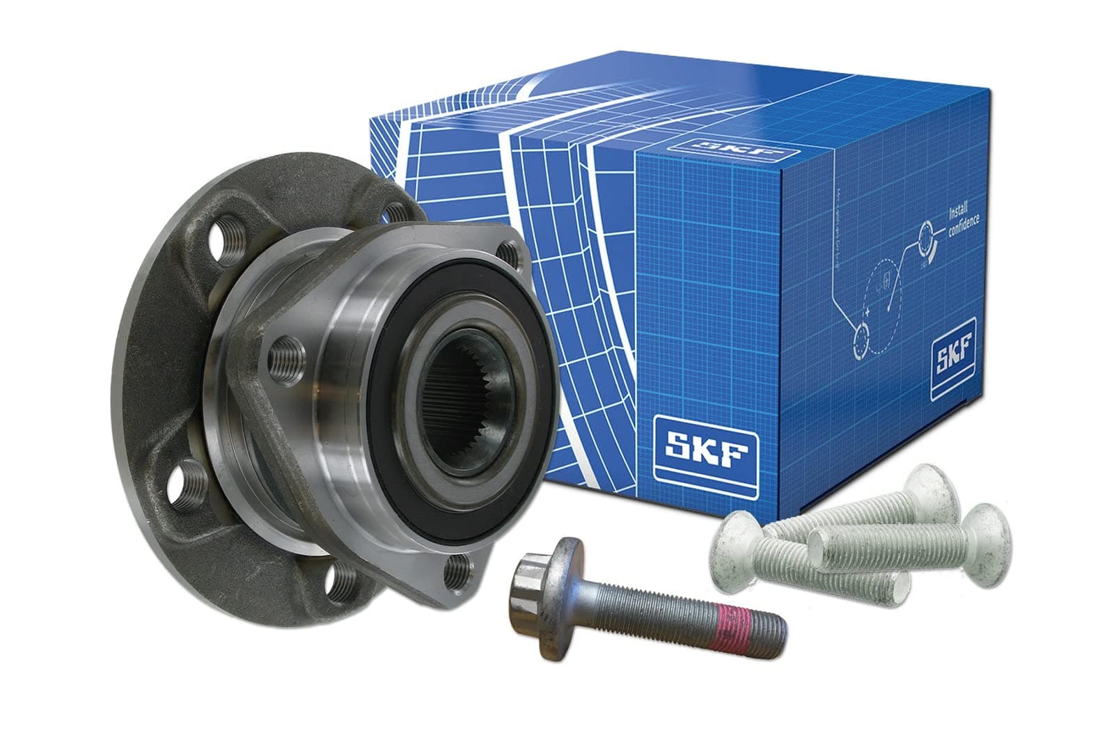 🔧🚗 1x SKF Radlagersatz - Radlager Satz für Vorder- und Hinterachse