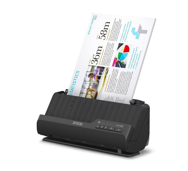 🔍 Epson Wi-Fi Scanner ES-C320W | Kompakter A4 Business Scanner 🖨️