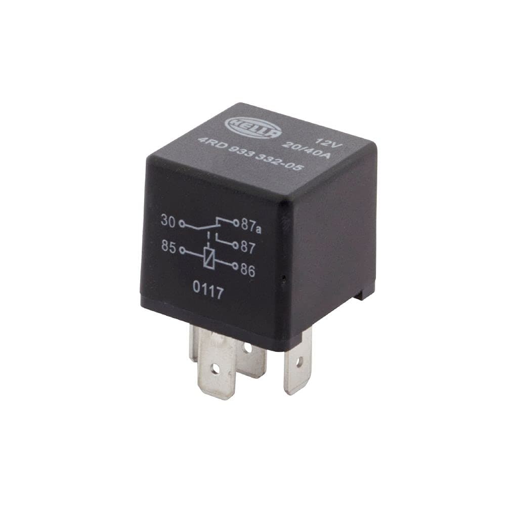 🔥 Super Deal! HELLA 4RD 933 332-051 Relais, Arbeitsstrom - 12V - 5-polig - Wechsler 🔥