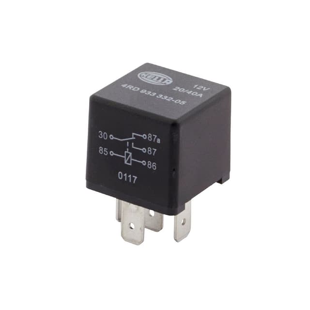 🔥 Super Deal! HELLA 4RD 933 332-051 Relais, Arbeitsstrom - 12V - 5-polig - Wechsler 🔥