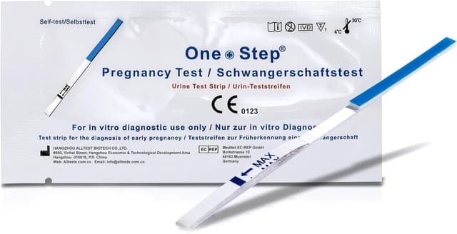 🤰🔍 10 x One+Step ultraempfindlicher Schwangerschaftstest - Frühschwangerschaftstest 10 Stück