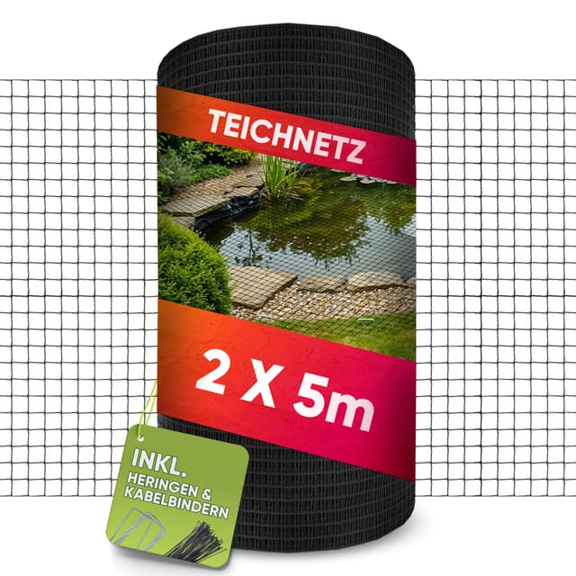 LAINFELD Feinmaschiges Teichnetz | Vogel- und Hühnernetz | Witterungsbeständig