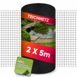 LAINFELD Feinmaschiges Teichnetz | Vogel- und Hühnernetz | Witterungsbeständig