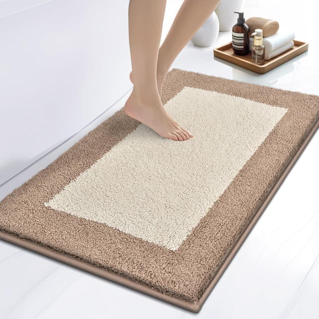 DOMUSTEX Badezimmerteppich 50 x 76 cm 🚿🛁🏡