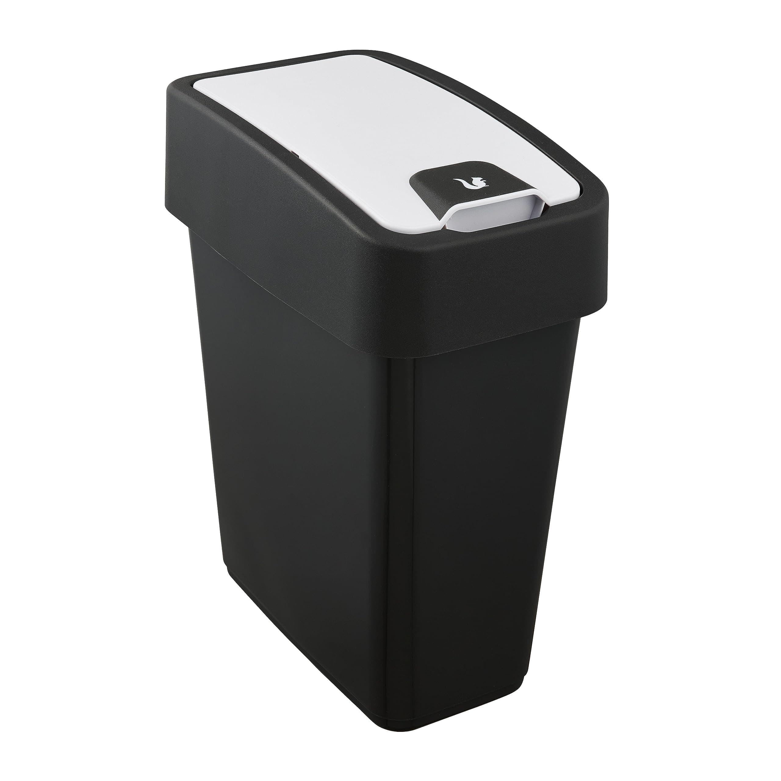 🌟 Deal des Tages: keeeper Premium Abfallbehälter mit Flip-Deckel, Soft Touch, 10 l, Magne, Graphit-Grau 🌟