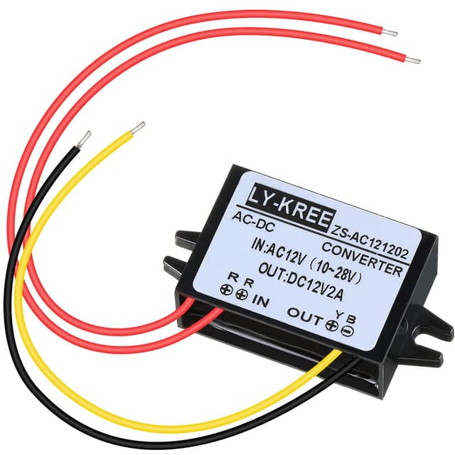 🔌🚗 AC DC Stromwandler AC 12 V auf DC 12 V - Reduziert Spannungswandler IP68