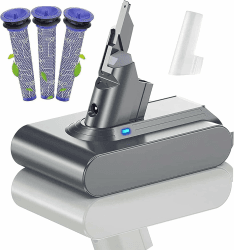 🔋 V7 6.0Ah Ersatzakku für Dyson V7 - Superleistung für Ihren Staubsauger! 🔋