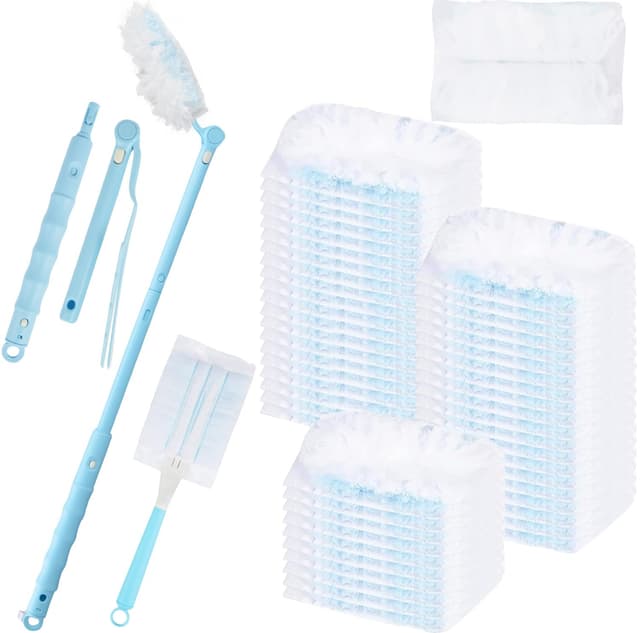 🌟 52 Stück Staubmagnet Kompatibel mit Swiffer Staubmagnet Nachfüllpack