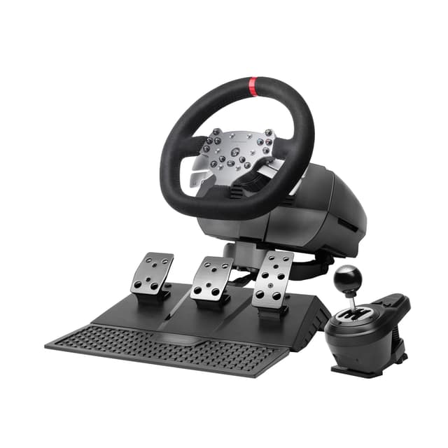 🏎️ Mars Gaming MWH-RSX SimRacing-Lenkrad Set mit Force Feedback und Doppelmotor 🎮