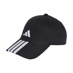 🧢 Angebot: Adidas Unisex Baseballkappe Bball 3s Cap New Logo M Schwarz / Weiß Angebot bei HelloDeals