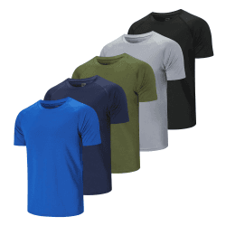 🔥 Cimic Sport Tshirts Herren 3, 5 oder 7er Pack - Schnelltrocknend & Atmungsaktiv 🔥