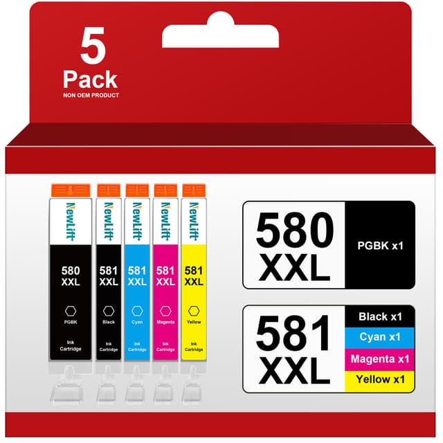 🌟 Neuer Deal! Canon 580 581 Druckerpatronen Kompatibel